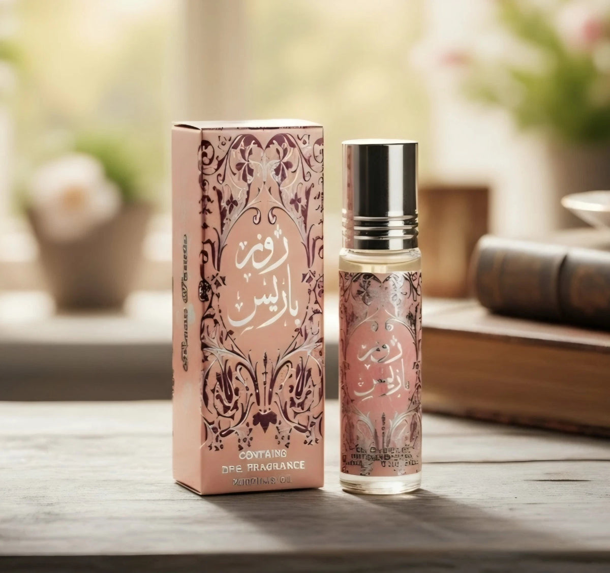 Rose paris perfume oil roll on 10ml by Ard Al Zaafaran floral sweet for unisex