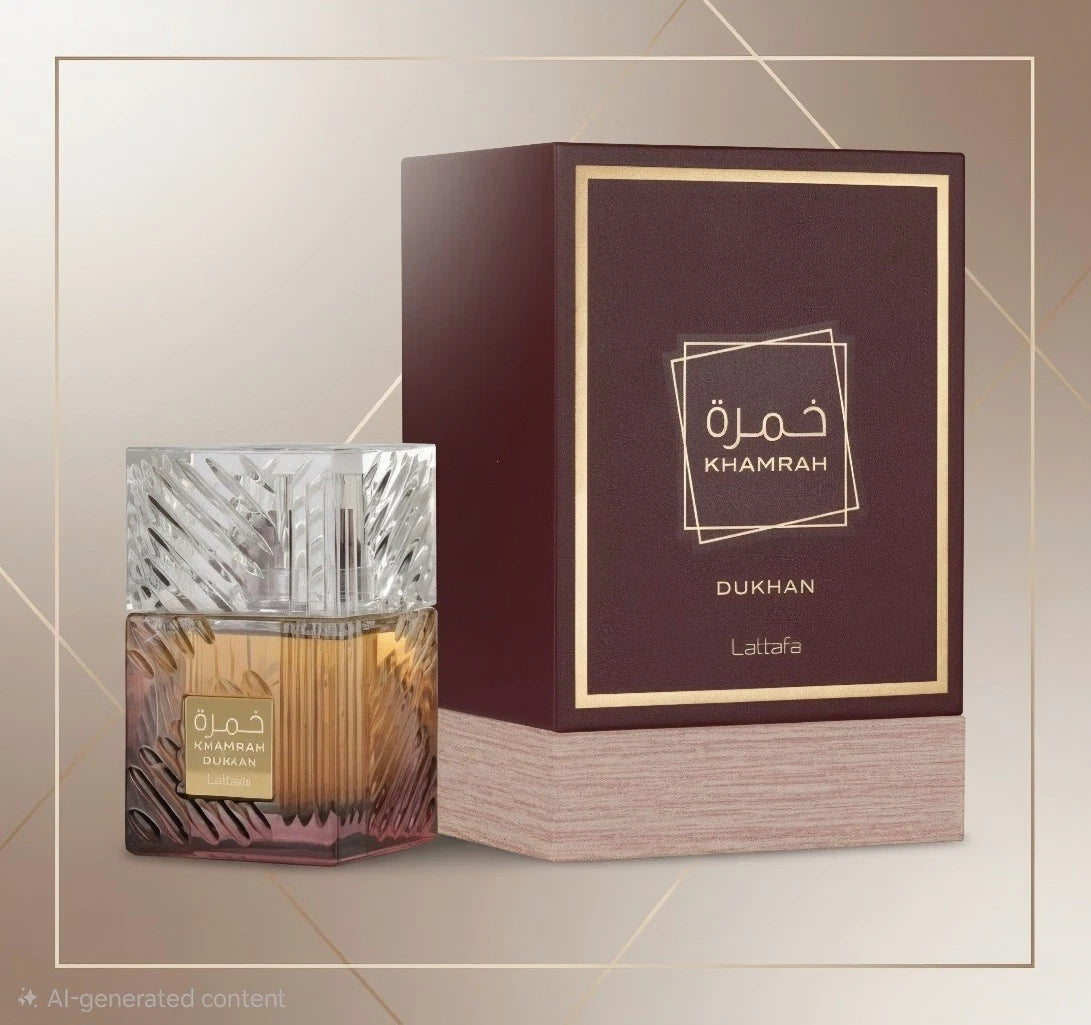 Khamrah Qahwa Eau De Parfum 100ml by Lattafa | Luxury Arabian Perfume