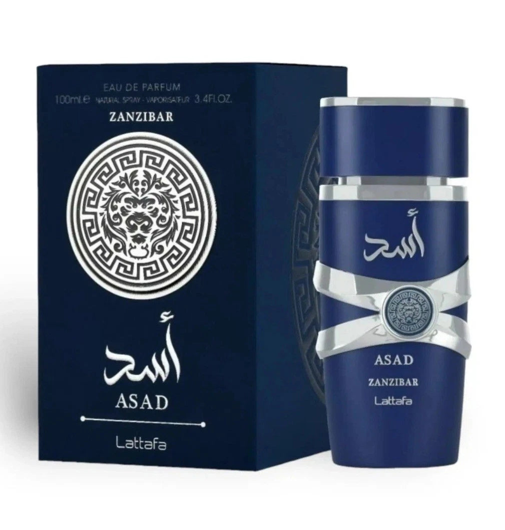 Lattafa Asad Zanzibar Eau de Parfum EDP Spray 100ml Regular Size