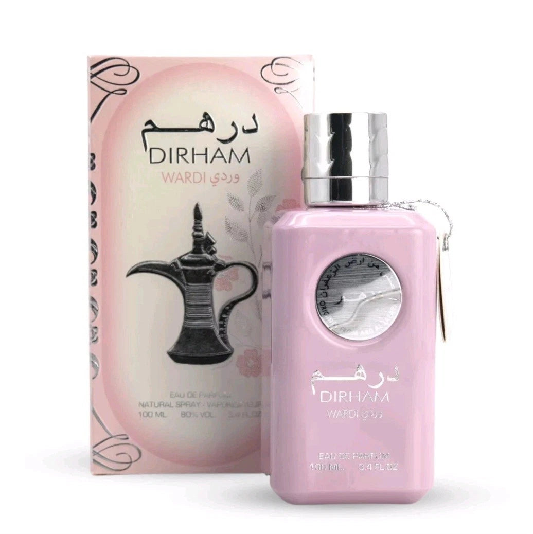 Dirham Wardi Perfume By Ard Al Zaafaran For Women 100ML Arabic Fragrance