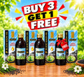4x125ml Black Seed Oil - Hemani 100% Pure Cold Pressed Nigella Sativa