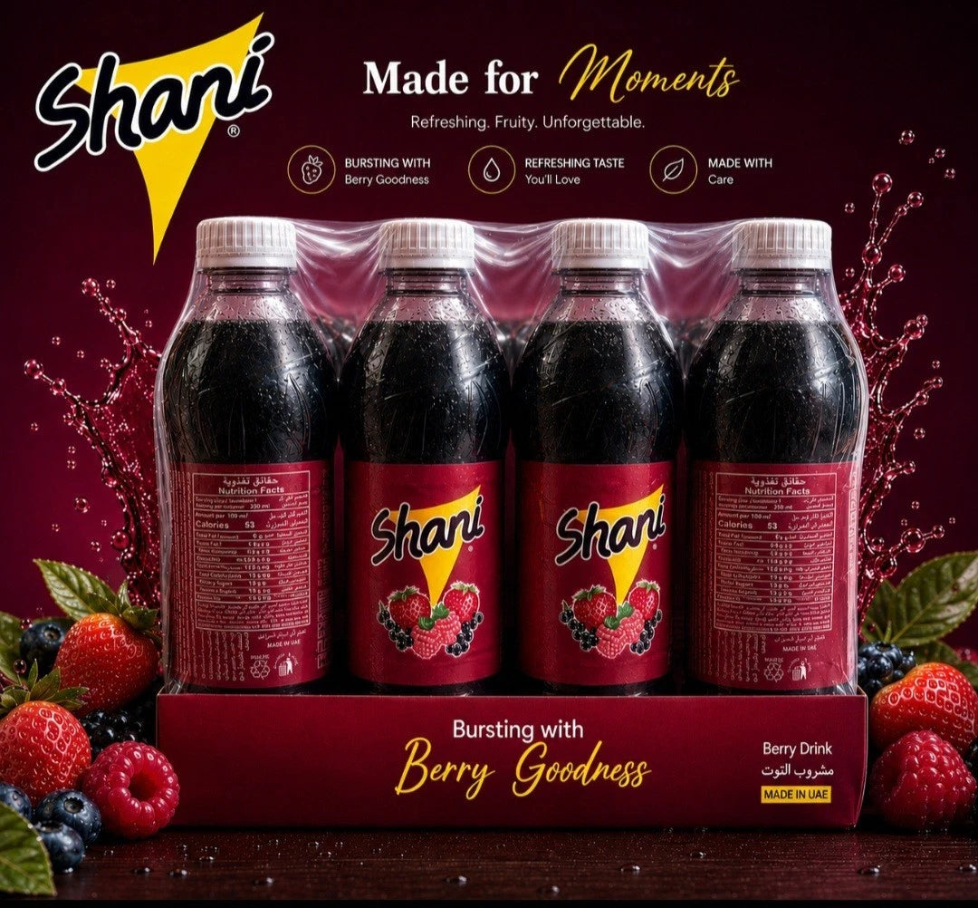 Shani Drinks 12x 500 ML Dubai Import