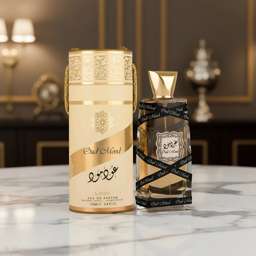 Oud Mood by Lattafa 100ml Eau De Parfum Arabic scent Unisex