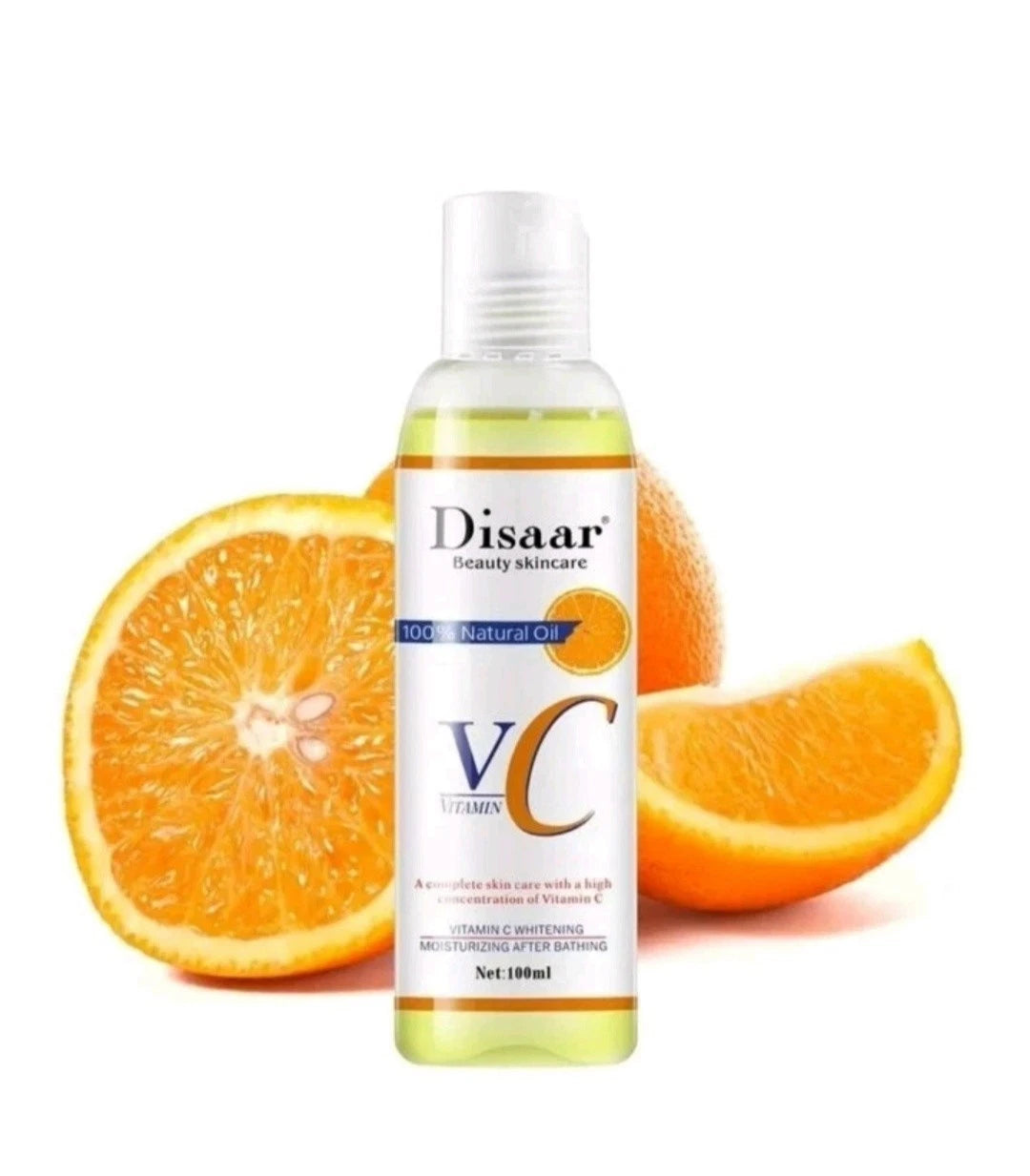 Disaar Vitamin C Glowing Face And Body Natural Oil 100ml
