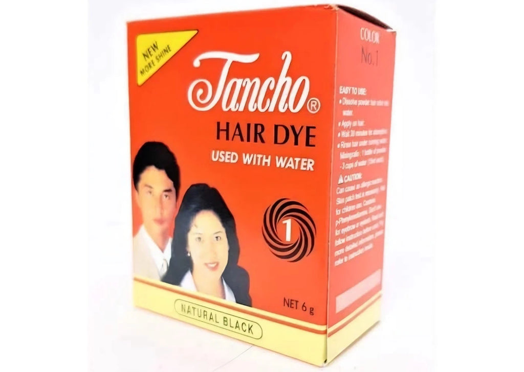 Share X12 PACK TANCHO NATURAL BLACK HAIR DYE HENNA