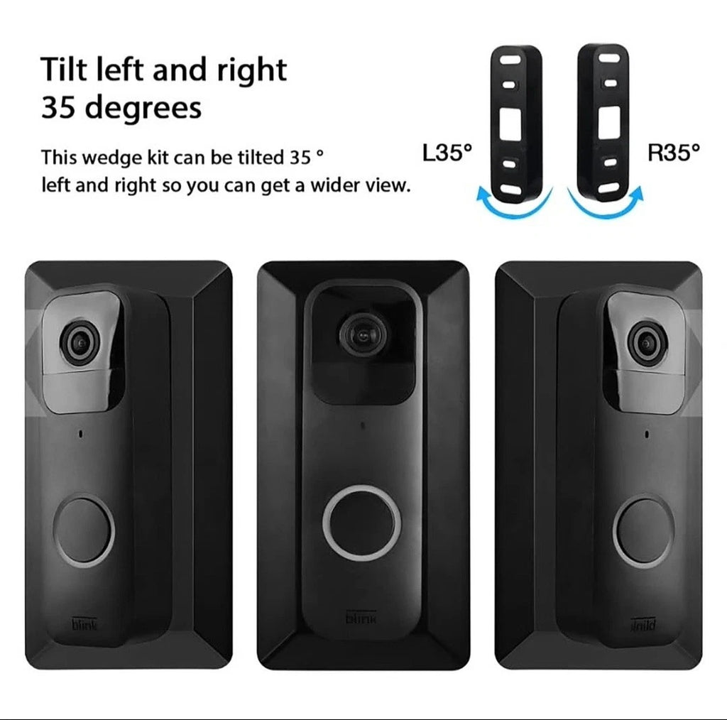 Share Blink Video Doorbell Mounting Kit – 35° Wedge Angle Bracket